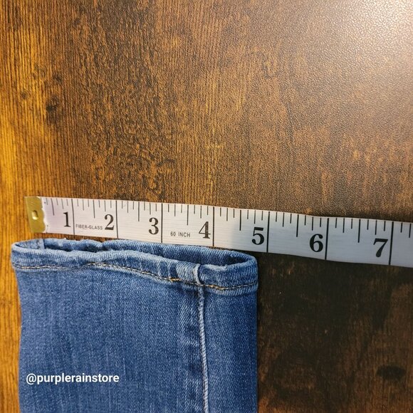 Madewell Jeans 27 Skinny 10" High Rise Leavitt Wash M6234 Tummy Control Stretch - Picture 12 of 13